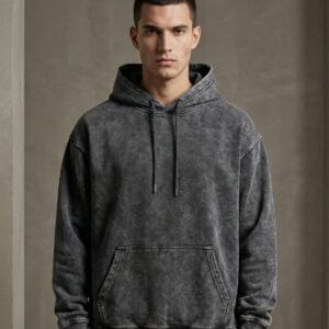 Essential Hoodie - Carbon Wash
