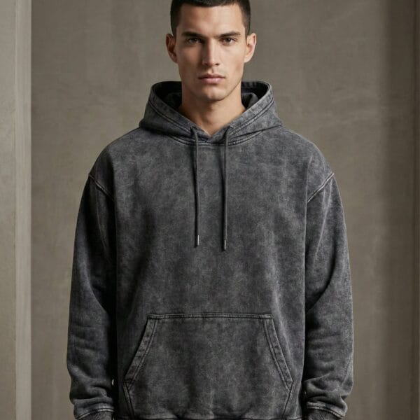 Essential Hoodie - Carbon Wash