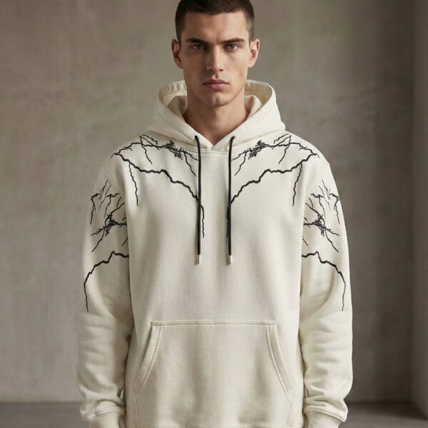 Essential Hoodie - Aurora Vein